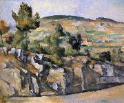 Paul Cezanne Road oil painting artist